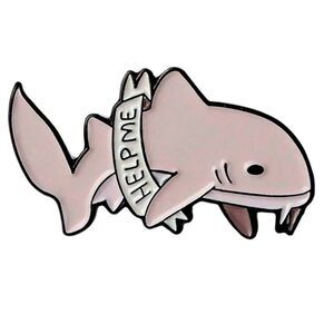 SALE Save The Ocean Whale Enamel Pin